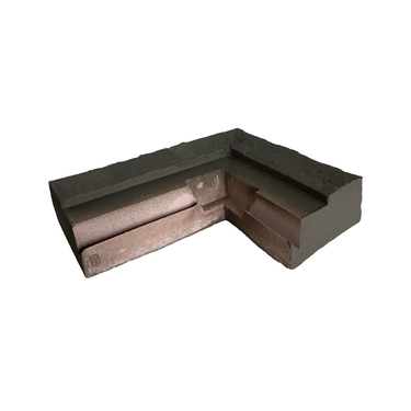 Gray: Sandstone Ledger / Sill Outside Corner:  6 1/4